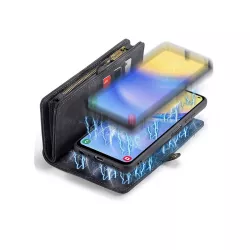 Galaxy A15 4G/5G | Étui Portefeuille CaseMe Coque Détachable