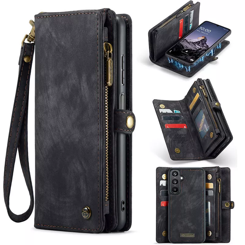 Galaxy A16 4G/5G | Étui Portefeuille CaseMe Coque Détachable