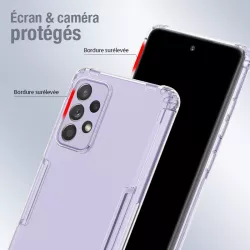 Galaxy A72 4G/5G | Coque Transparente NILLKIN Nature TPU