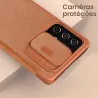 Galaxy A73 5G | Étui NILLKIN Qin Pro Série Cache Caméra