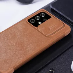 Galaxy A73 5G | Étui NILLKIN Qin Pro Série Cache Caméra