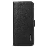 Galaxy A73 5G | Étui Portefeuille KHAZNEH Cuir Véritable