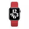 Bracelet Silicone Magnétique à Maillons pour Apple Watch