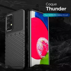 Galaxy A73 5G | Coque THUNDER Série en Silicone Flexible