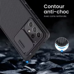 Galaxy A73 5G | Coque Antichoc NILLKIN CamShield Pro
