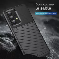 Galaxy A53 5G | Coque THUNDER Série en Silicone Flexible