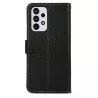 Étui Portefeuille KHAZNEH Cuir Véritable pour Galaxy A53 5G
