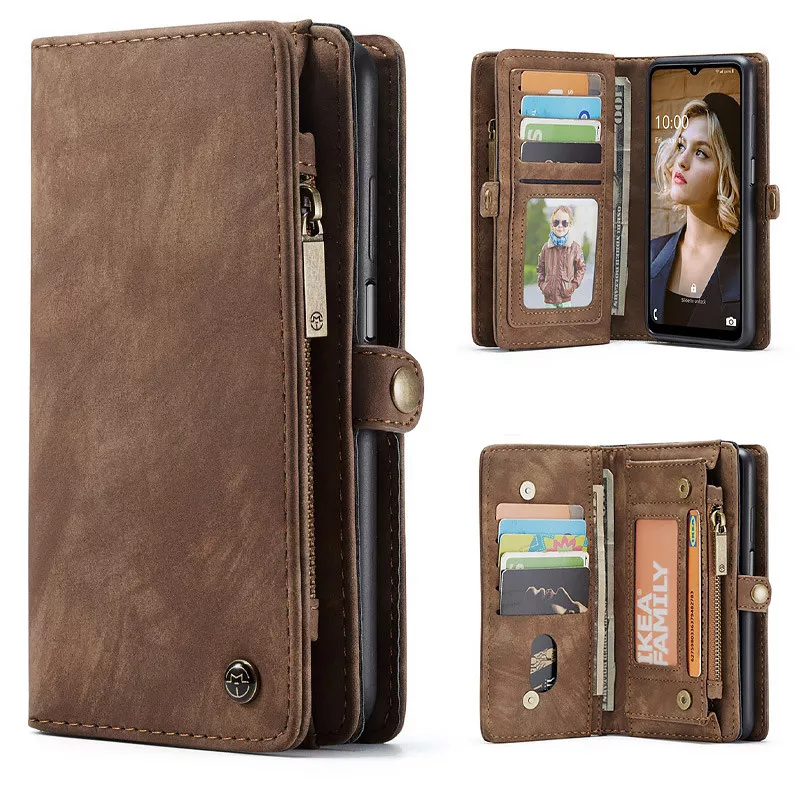 Galaxy A32 5G | Étui Portefeuille CaseMe avec Coque Détachable