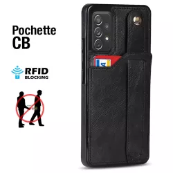 Galaxy A52 4G/5G | Coque CB avec Sangle Chevalet
