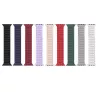 Bracelet Silicone Magnétique à Maillons pour Apple Watch