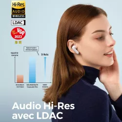 Écouteurs Bluetooth SOUNDPEATS Capsule3 Pro ANC