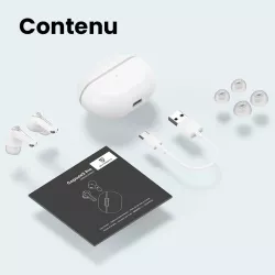Écouteurs Bluetooth SOUNDPEATS Capsule3 Pro ANC