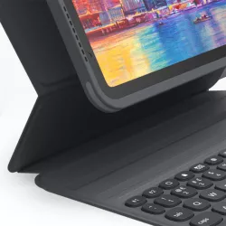 iPad 10,2' | Étui Clavier Bluetooth ZAGG Pro Keys AZERTY