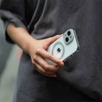 iPhone 15 Plus | Coque Transparente MOSHI iGlaze MagSafe