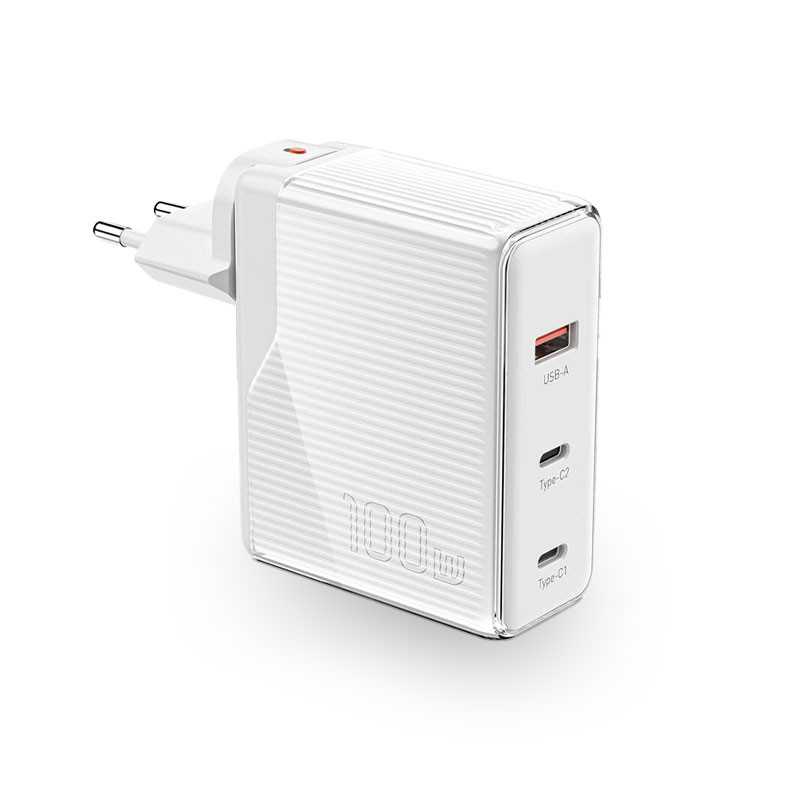 Chargeur GaN ESSAGER ECT2CA 100W Chargeur GaN ESSAGER ECT2CA 100W