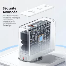 Chargeur GaN ESSAGER ECT2CA 100W