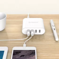 Chargeur USB 4 Ports ORICO - 30W