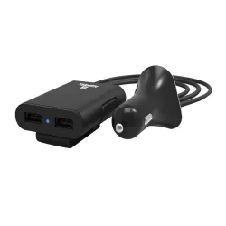 Chargeur Allume-Cigare 2 USB + Prise Allume Cigare