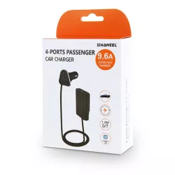 Chargeur Allume-Cigare 2 USB + Prise Allume Cigare