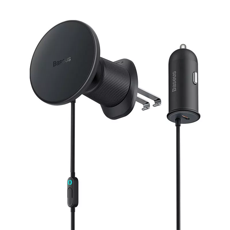 Chargeur Voiture BASEUS CW01 avec MagSafe 15W & USB-C 25W
