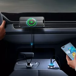 Chargeur Voiture BASEUS CW01 avec MagSafe 15W & USB-C 25W