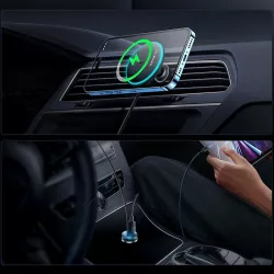 Chargeur Voiture BASEUS CW01 avec MagSafe 15W & USB-C 25W