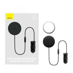 Chargeur Voiture BASEUS CW01 avec MagSafe 15W & USB-C 25W