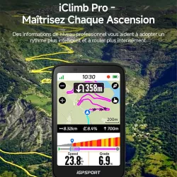 Compteur de Vélo GPS iGPSPORT BiNavi