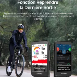 Compteur de Vélo GPS iGPSPORT BiNavi