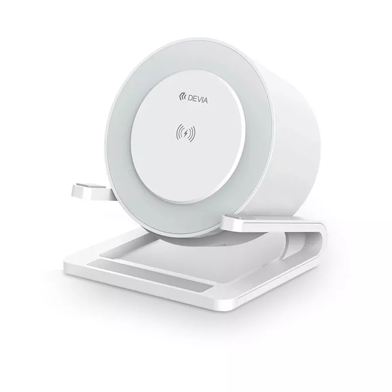 Chargeur Induction DEVIA i-M3 avec Enceinte & Veilleuse