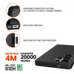 Galaxy S25 Ultra | Coque Antichoc EIGER North - Anti-Chute 4M