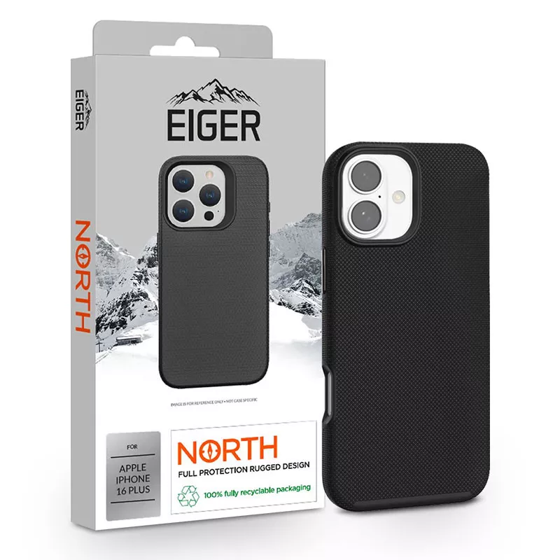 iPhone 16 Plus | Coque Antichoc EIGER North - Anti-Chute 4M