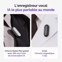 Enregistreur Vocal IA PLAUD NotePin