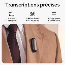 Enregistreur Vocal IA PLAUD NotePin