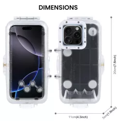 iPhone 16 Pro Max | Caisson Étanche jusqu'à 40 Mètres