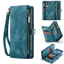 Galaxy S25 Edge | Étui Portefeuille CaseMe Coque Détachable