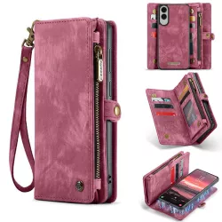 Galaxy S25 Edge | Étui Portefeuille CaseMe Coque Détachable