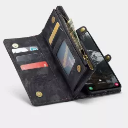 Galaxy S25 Edge | Étui Portefeuille CaseMe Coque Détachable