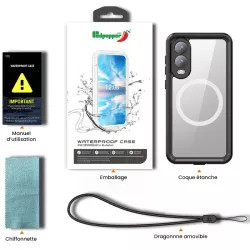 Galaxy S25 Edge | Coque Étanche REDPEPPER Compatible MagSafe