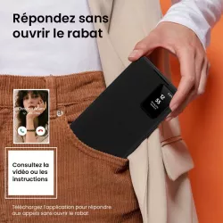 Galaxy S25 Edge | Étui Fenêtre TECH-PROTECT Smart Wallet