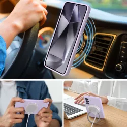 Galaxy S25 Edge | Coque MagSafe TECH-PROTECT Liquid Silicone