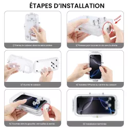 iPhone 16 Pro | Caisson Étanche jusqu'à 40 Mètres