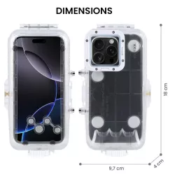 iPhone 16 Pro | Caisson Étanche jusqu'à 40 Mètres