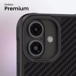 iPhone 16 | Coque MagSafe AMAZING THING Titan Max Aramide 1500D
