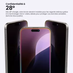 iPhone 16 Plus | Protection Écran Privée AMAZING THING Titan Privacy