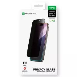 iPhone 16 Pro Max | Protection Écran Privée AMAZINGTHING Titan Privacy