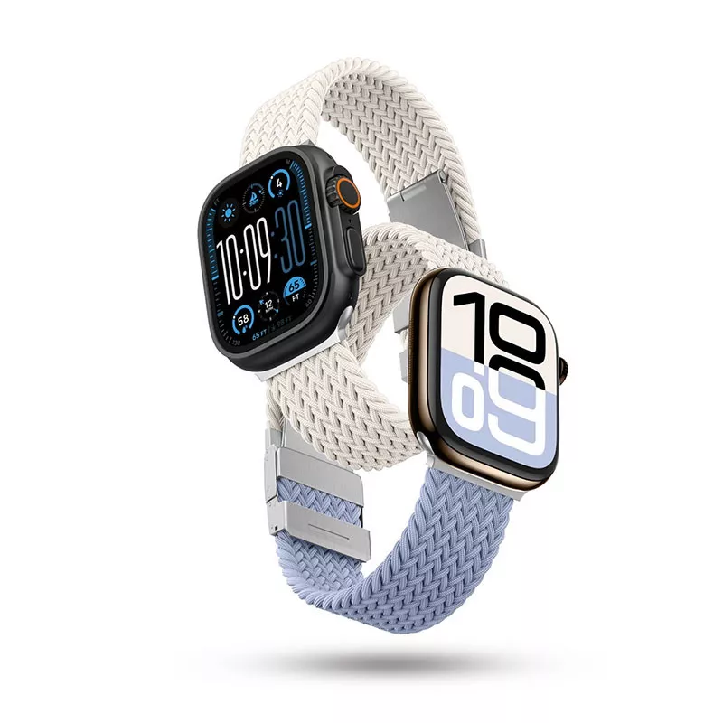 Apple Watch | Pack de 2 Bracelets Tressés AMAZING THING MagniFit