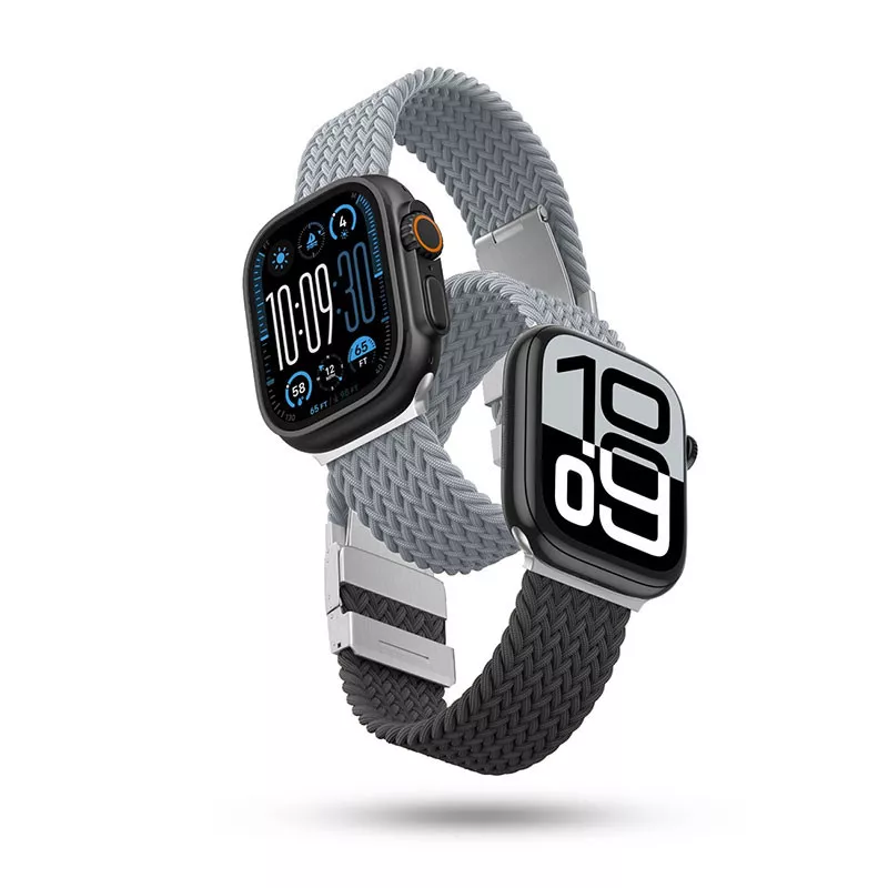 Apple Watch | Pack de 2 Bracelets Tressés AMAZING THING MagniFit