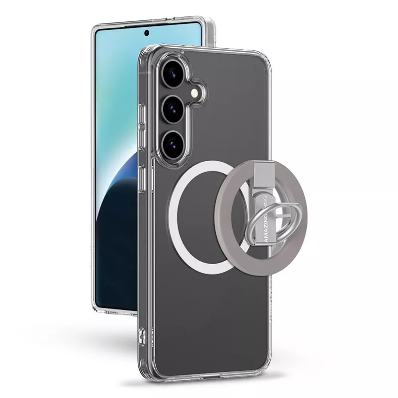 Galaxy S25 Plus | Coque + Anneau AMAZING THING Minimal Grip Ring