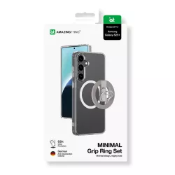 Galaxy S25 Plus | Coque + Anneau AMAZING THING Minimal Grip Ring